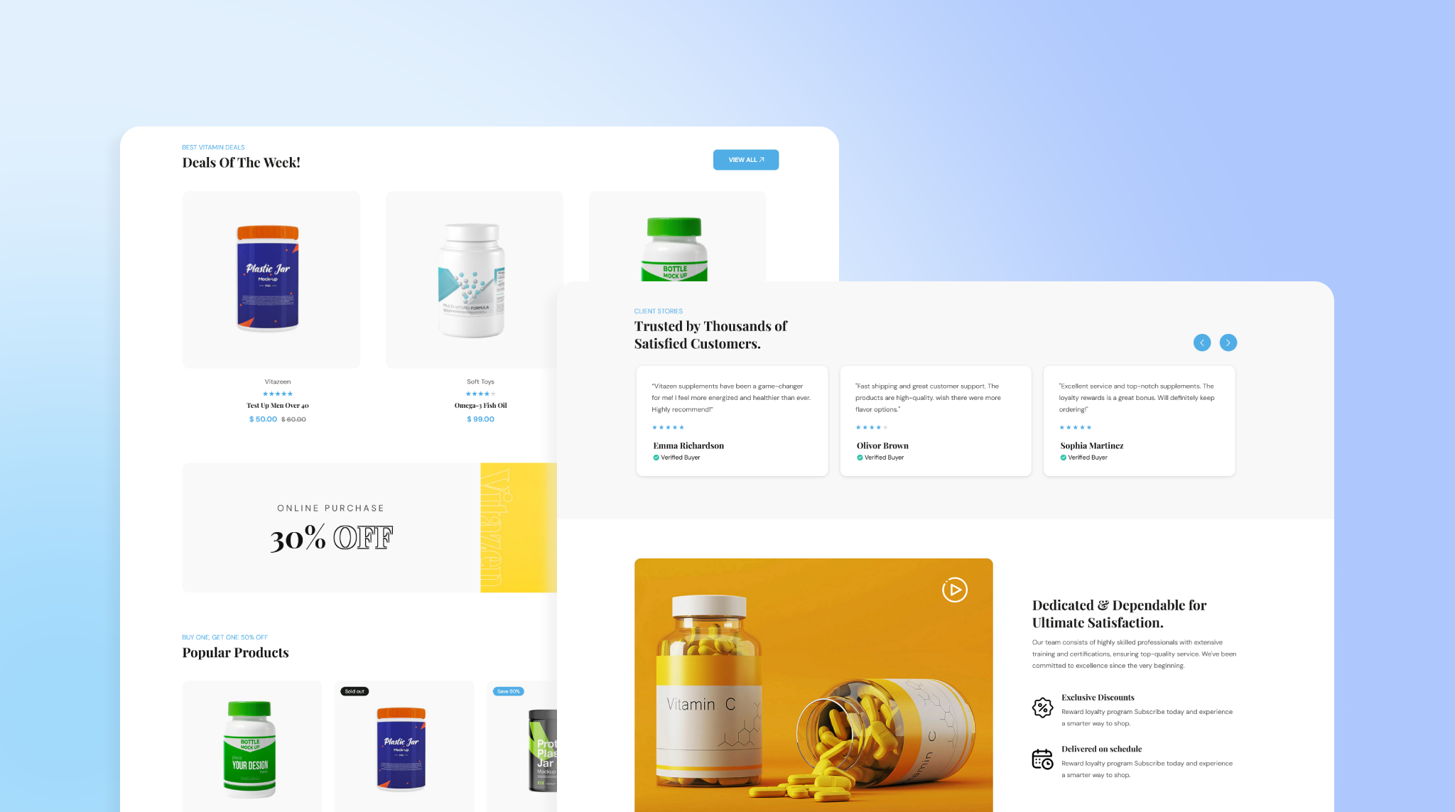 Vitazen – Shopify Theme for Health & Wellness Products