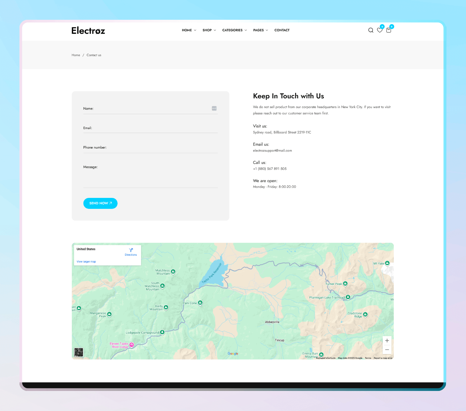 Electroz – Minimal & Clean Electronics Store Shopify 2.0 Theme