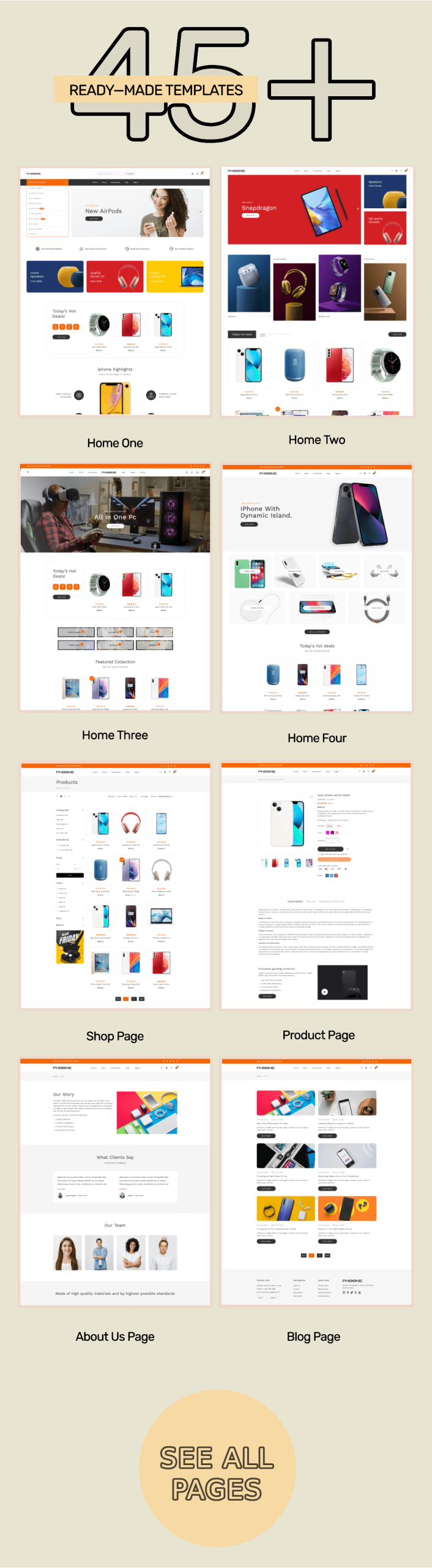 Phoone – Shopify Theme for Mobile Stores, Electronics Retailers & Tech Brands.