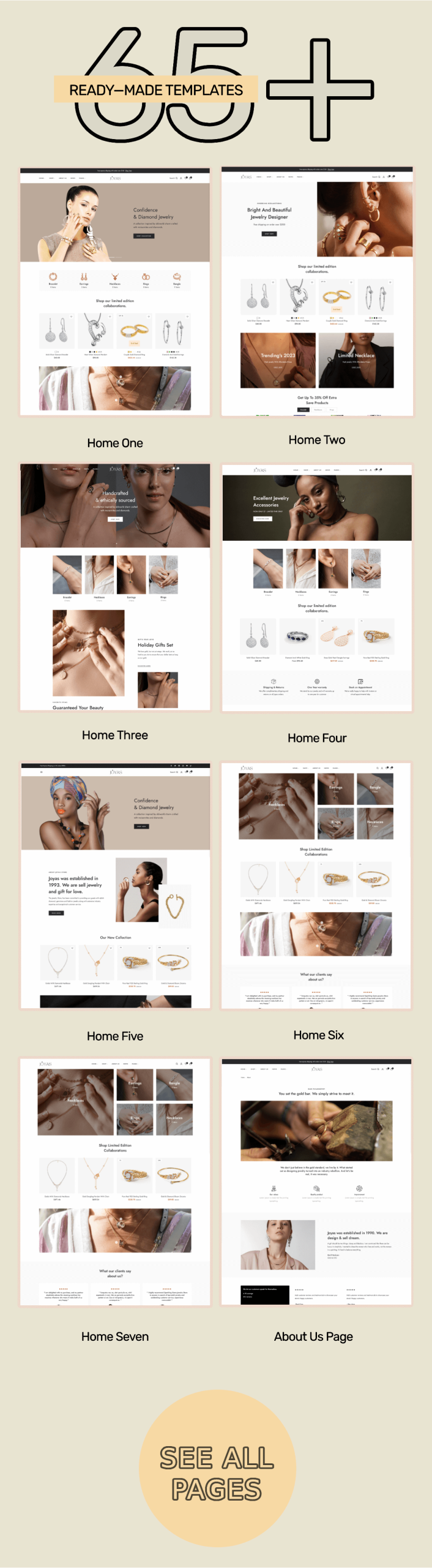 Joyas – Shopify Theme for Modern Jewelry, Accessories & Minimalist Luxury Stores