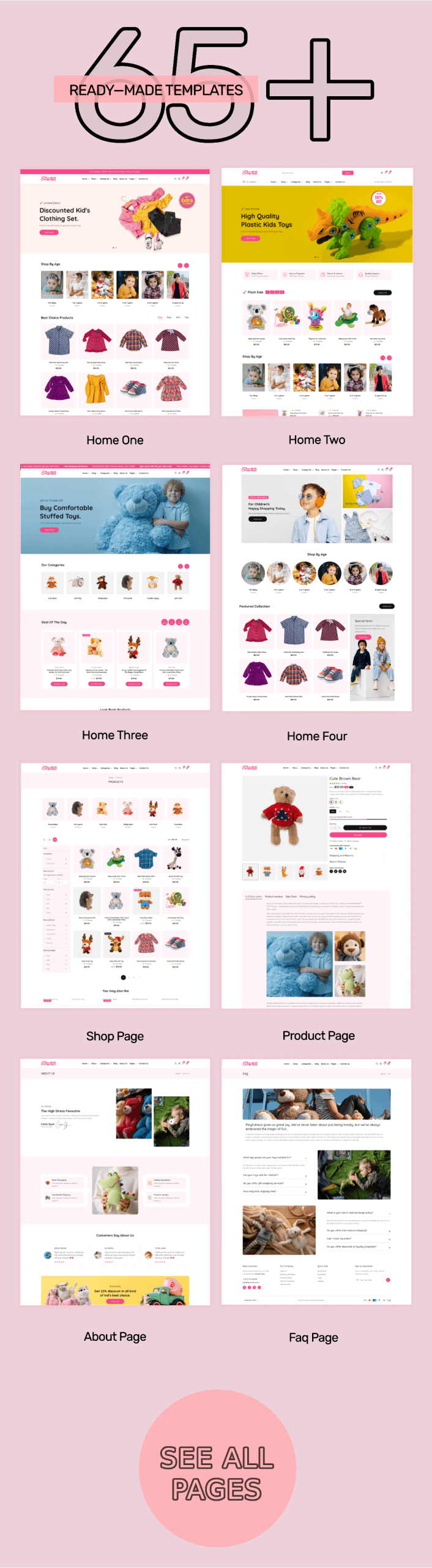 Memini – Shopify Theme for Kids Fashion, Toys & Baby Stores.