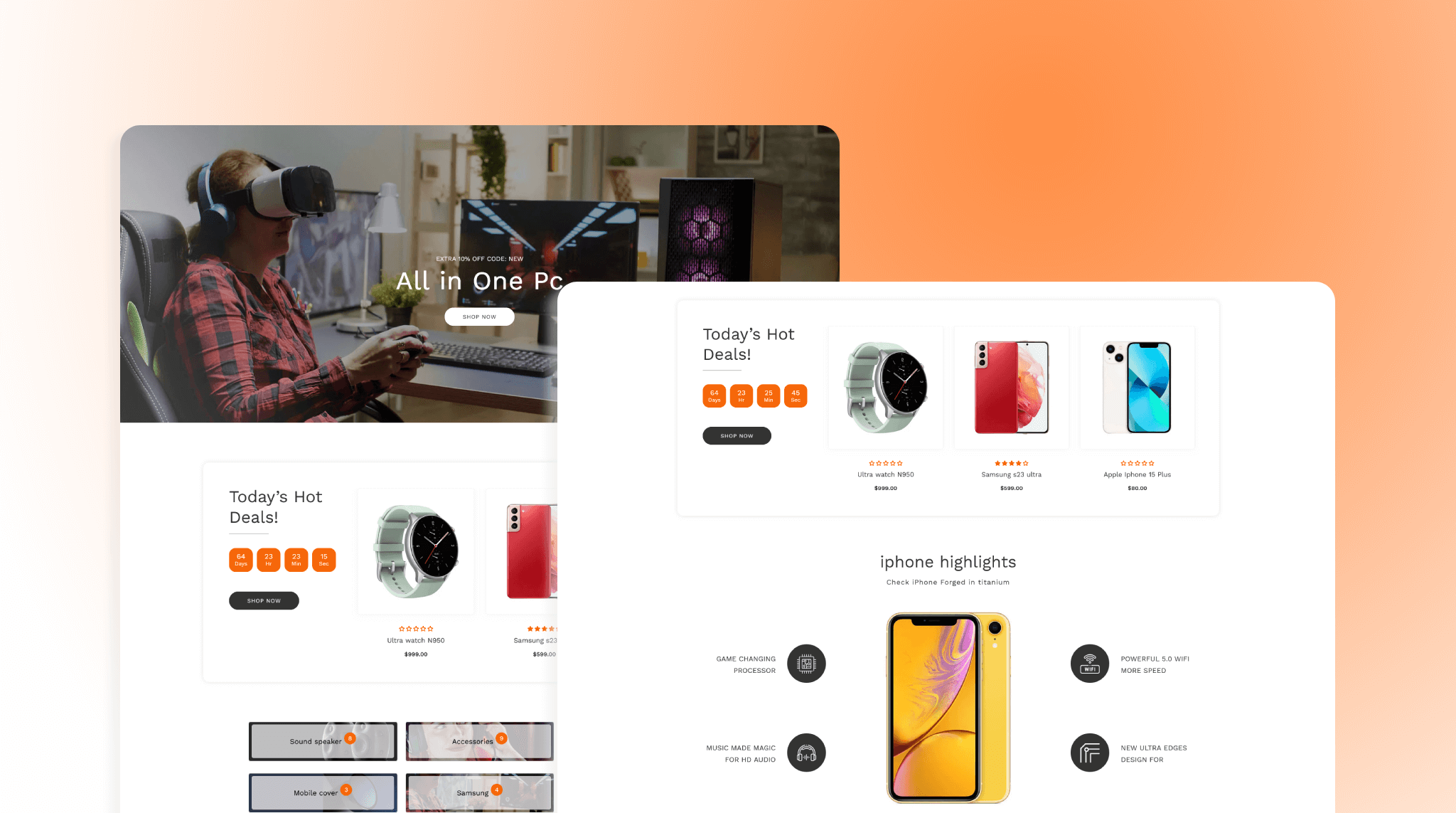 Phoone – Shopify Theme for Mobile Stores, Electronics Retailers & Tech Brands.