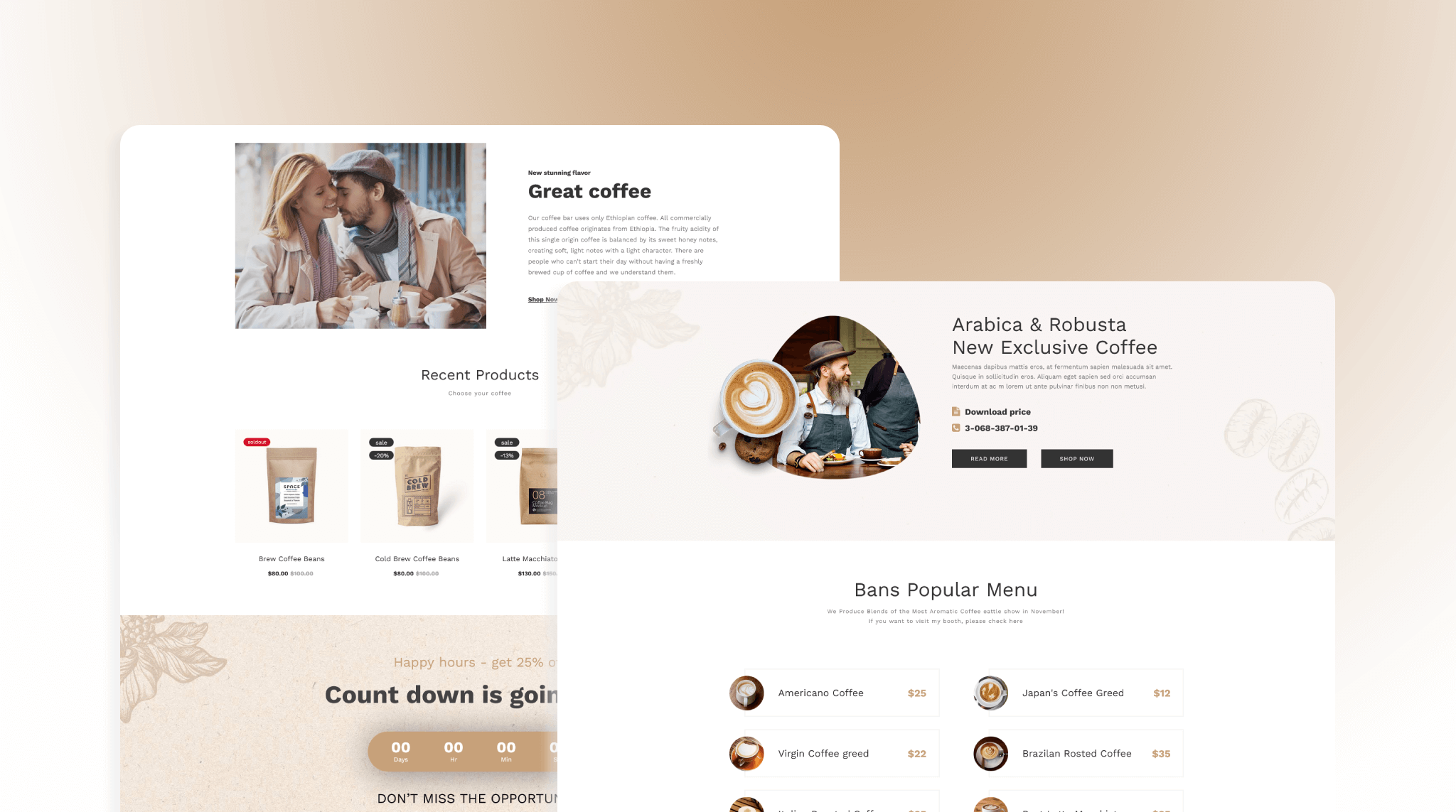 Bans – Shopify Theme for Coffee Brands, Tea Shops & Artisan Beverage Store