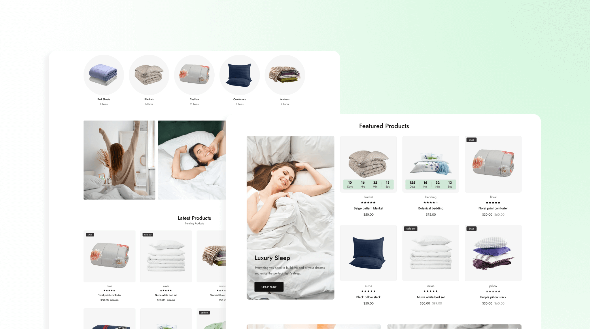 Duvon – Shopify 2.0 Theme for Bedding, Furniture & Modern Home Decor Stores