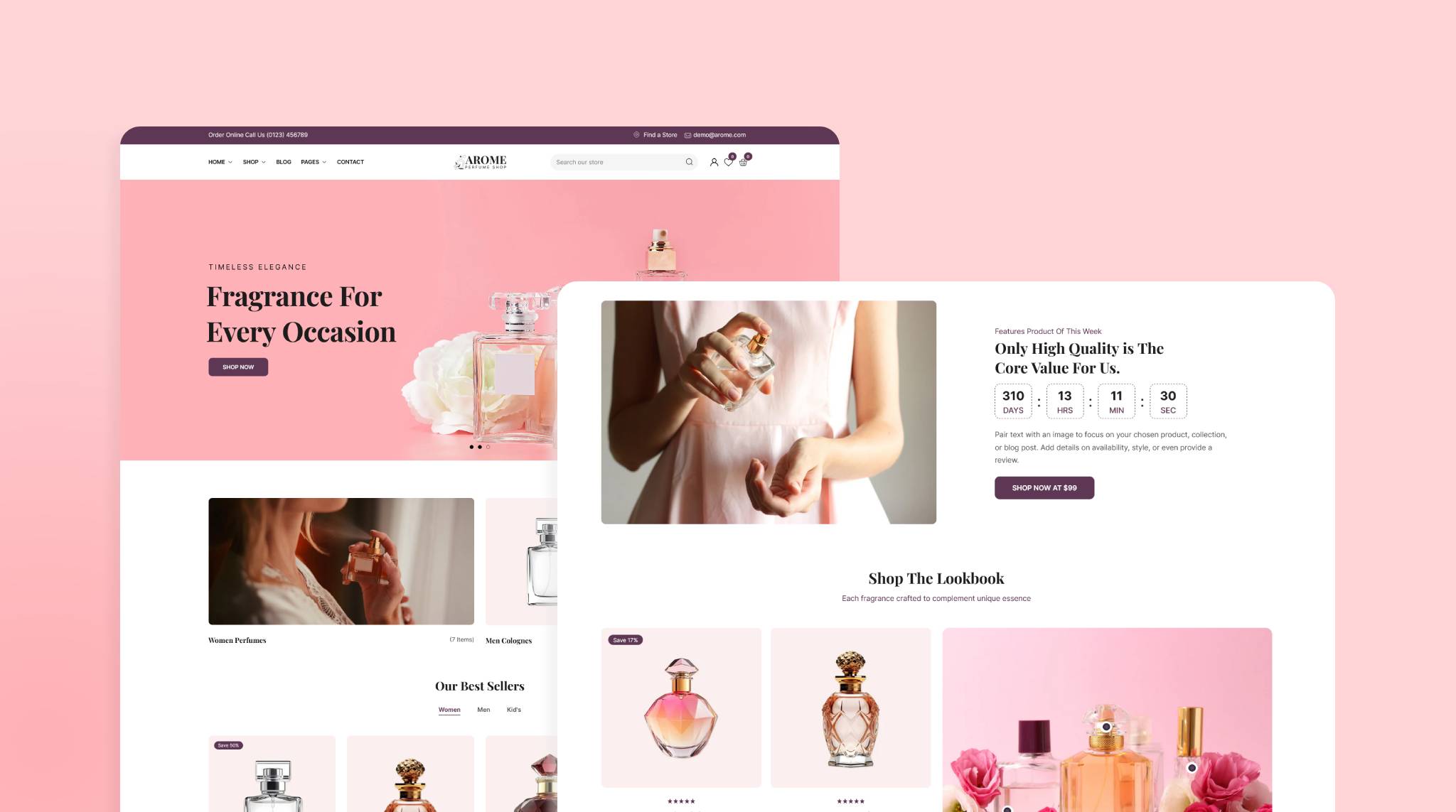 Arome - Modern Perfumes & Fragrance Store Shopify Theme