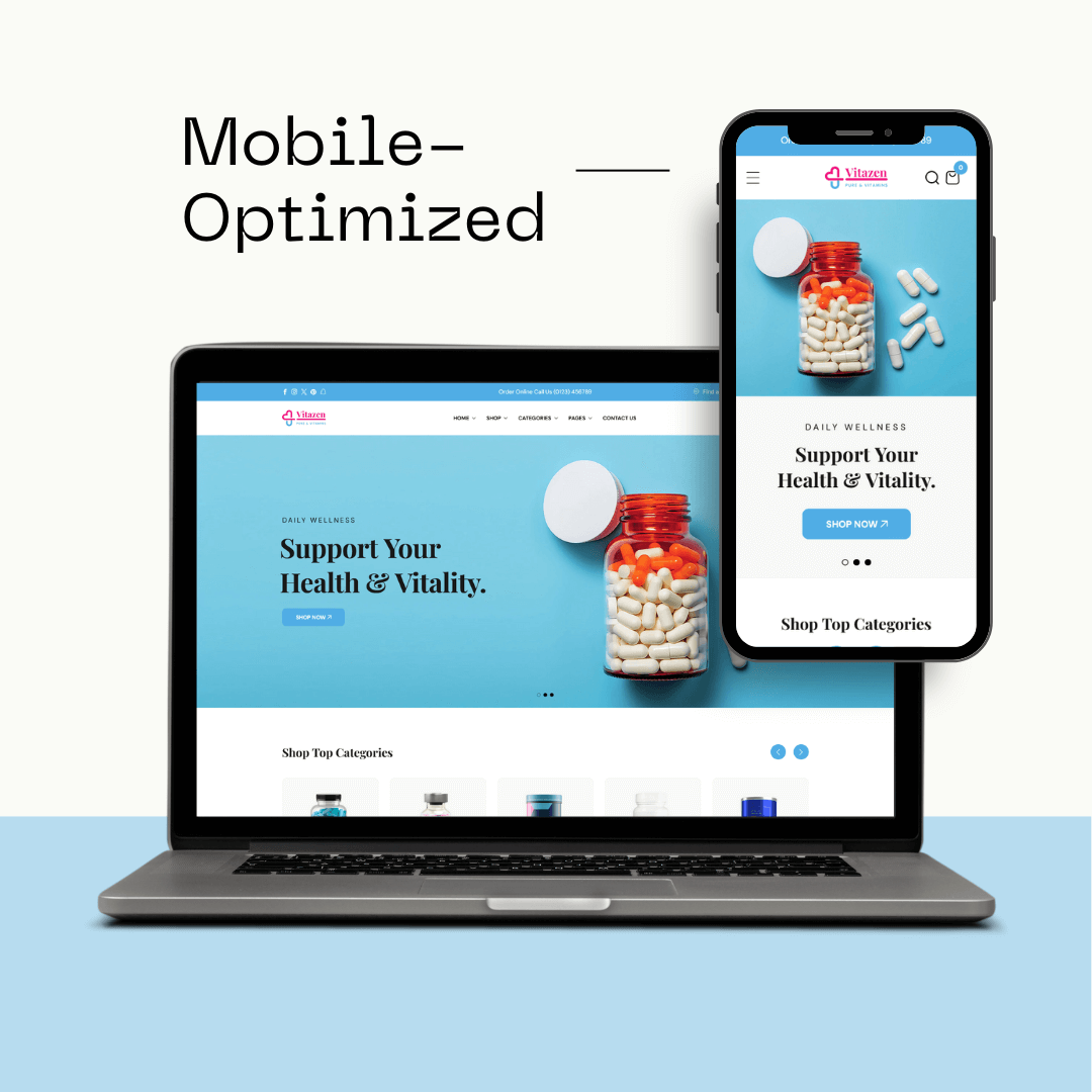 Vitazen – Shopify Theme for Health & Wellness Products