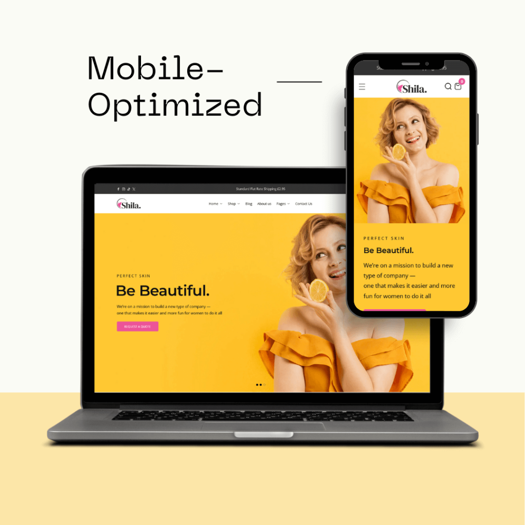 Shila - Cosmetics & Skincare Store Shopify Theme OS 2.0