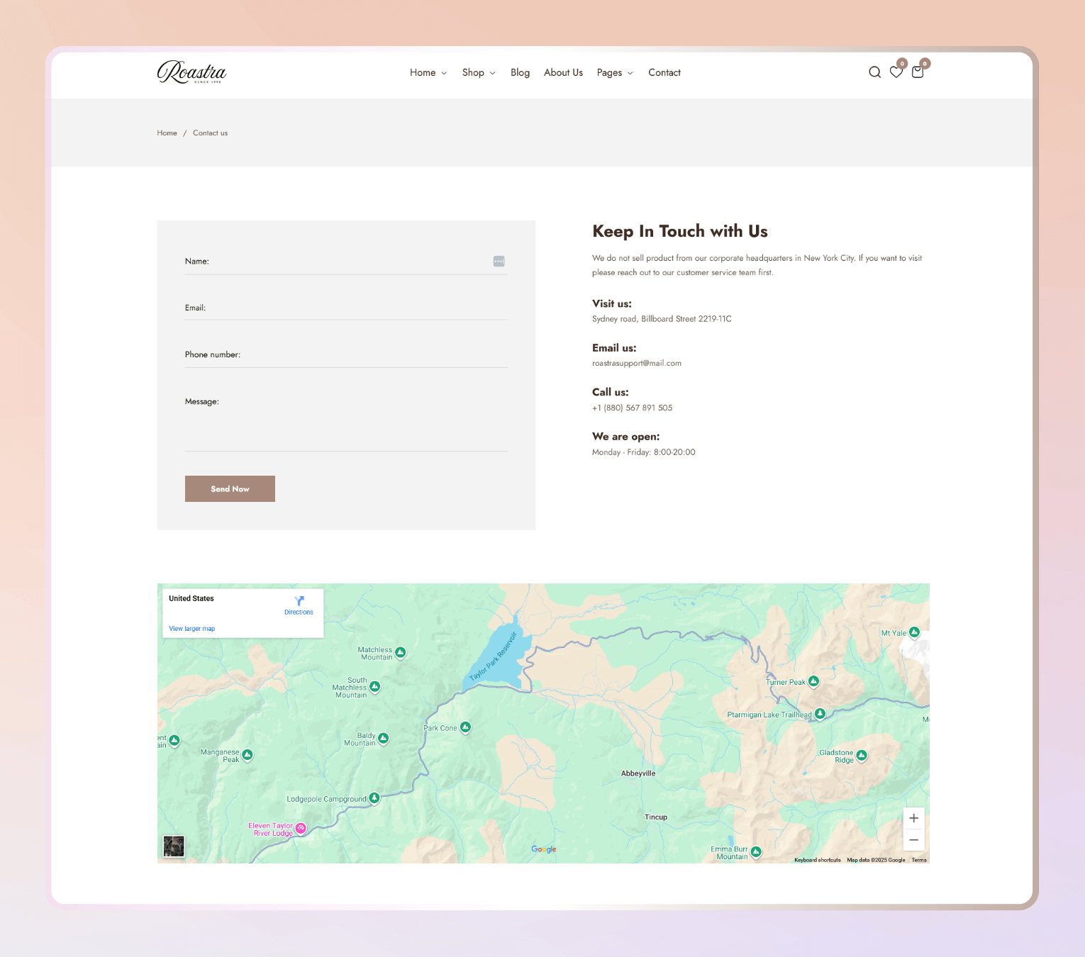 Roastra – Premium Shopify 2.0 Theme for Coffee Shops, Tea Stores & Beverage Brands