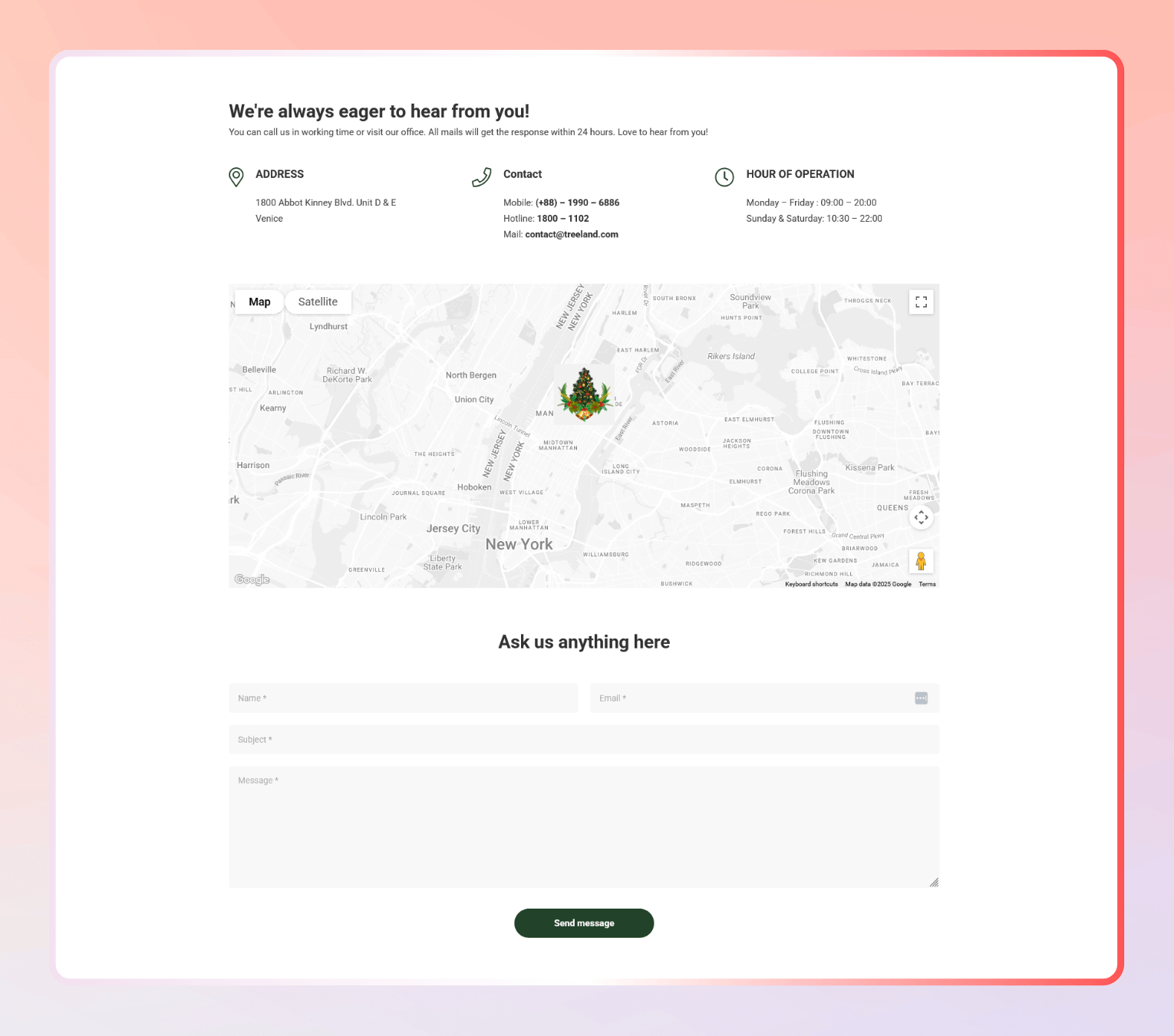 Treeland – Shopify Theme for Plant Nurseries, Garden Shops & Christmas Stores