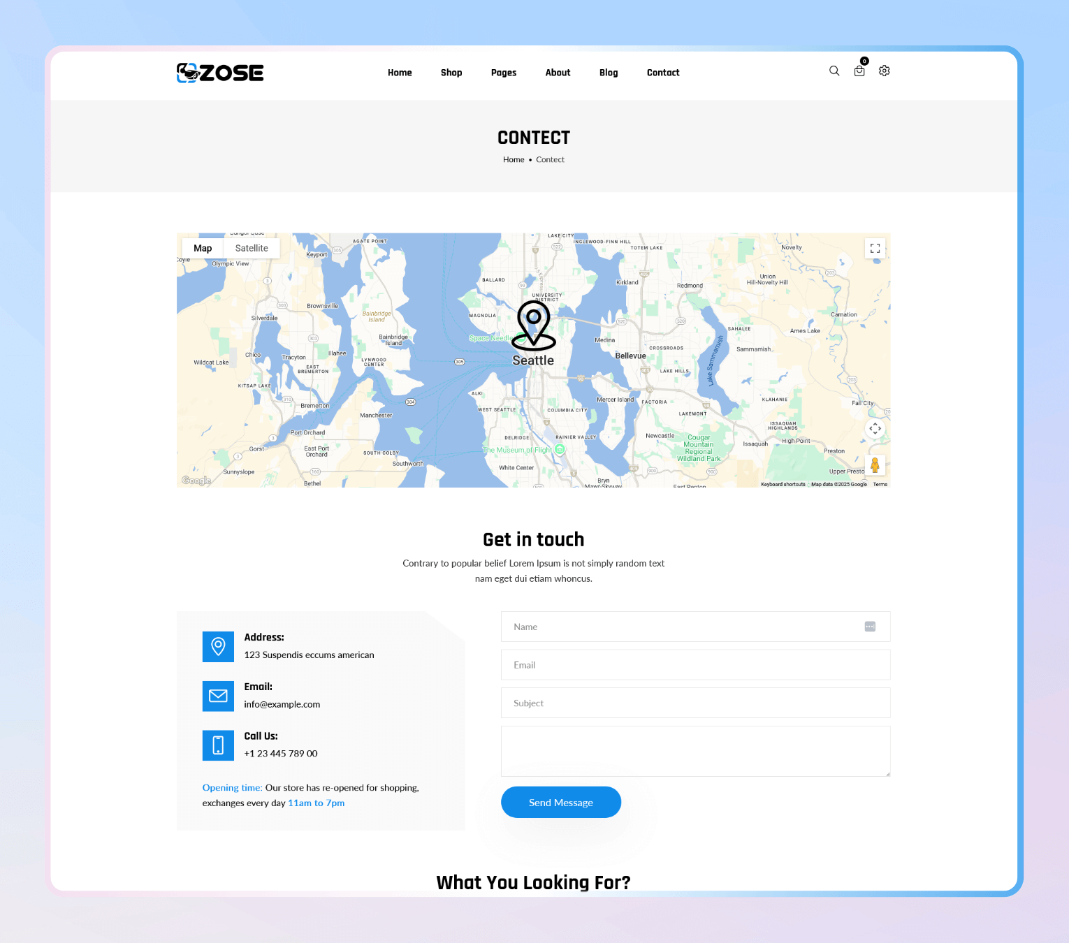 Zose – Shopify Theme for CCTV, Security Systems & Electronics Stores.