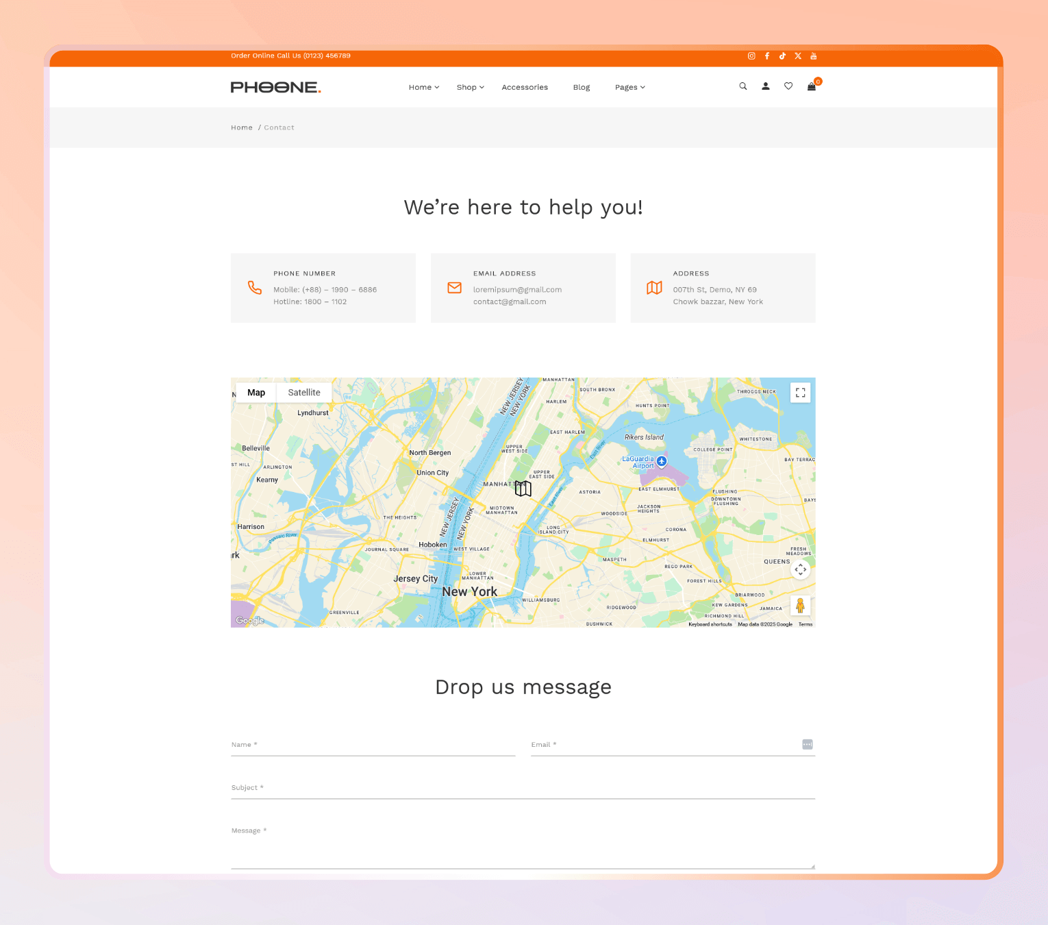 Phoone – Shopify Theme for Mobile Stores, Electronics Retailers & Tech Brands.
