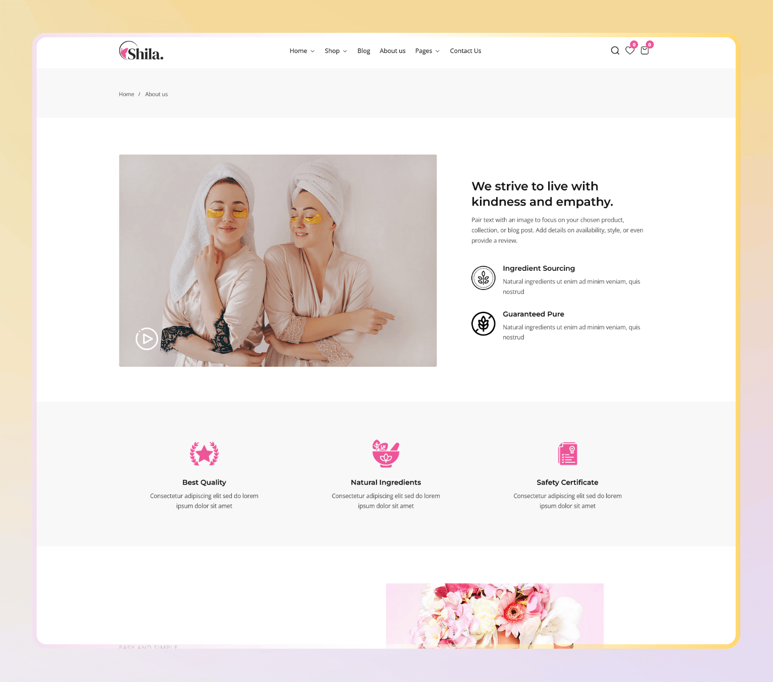 Shila – Premium Shopify 2.0 Theme for Cosmetics, Skincare & Beauty Stores
