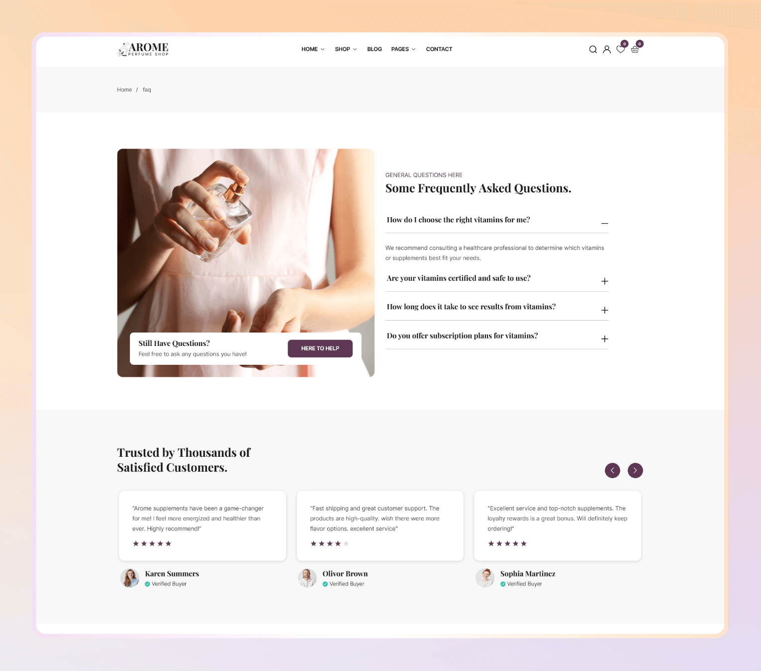 Arome - Modern Perfumes & Fragrance Store Shopify Theme