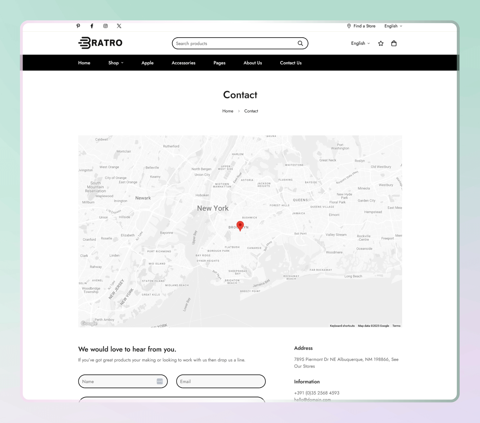 Bratro – Shopify Theme for Electronics, Gadgets & Tech Retail Stores