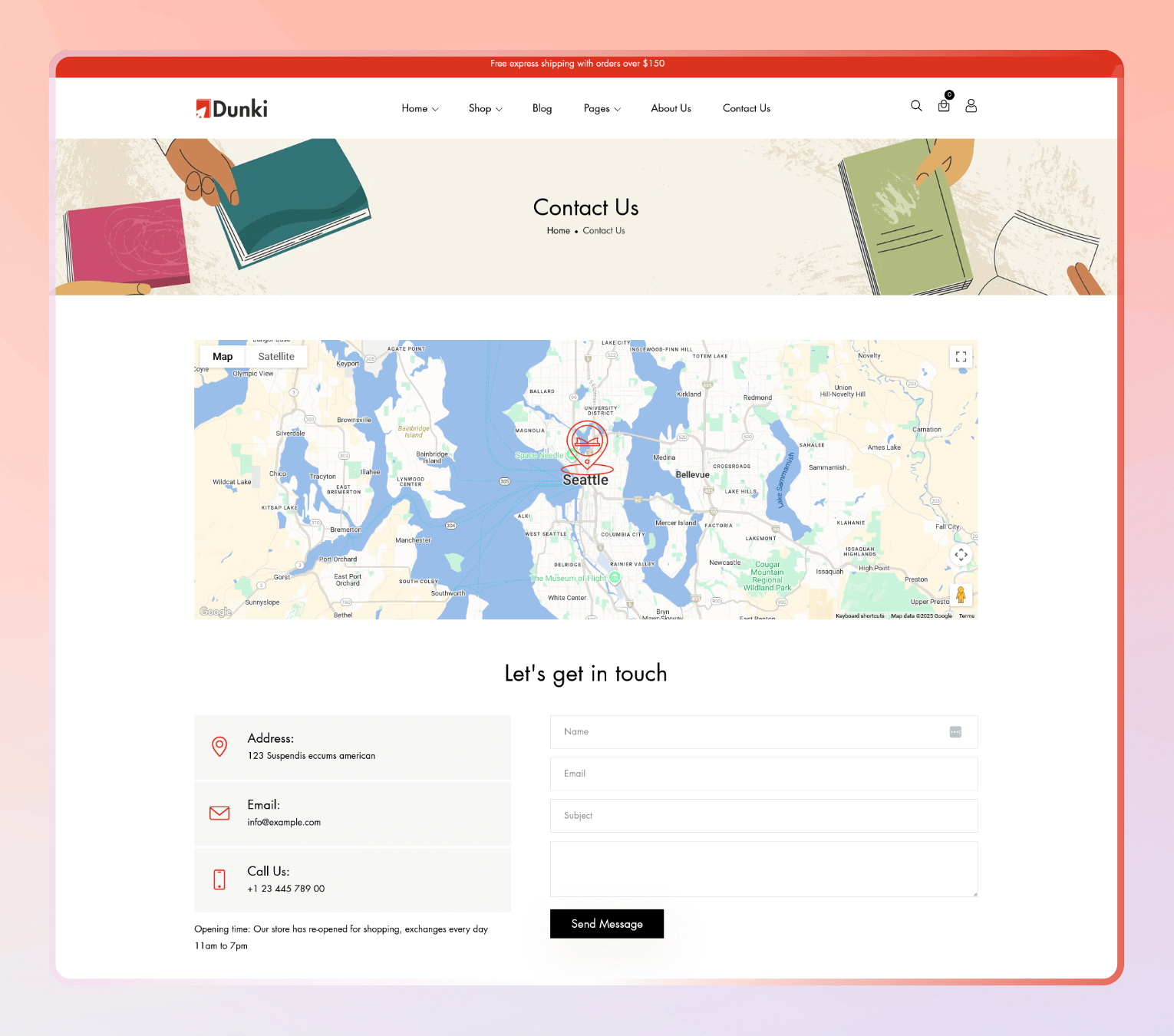 Dunki – Shopify Theme for Bookstores, Magazine Shops & Literary Brands.