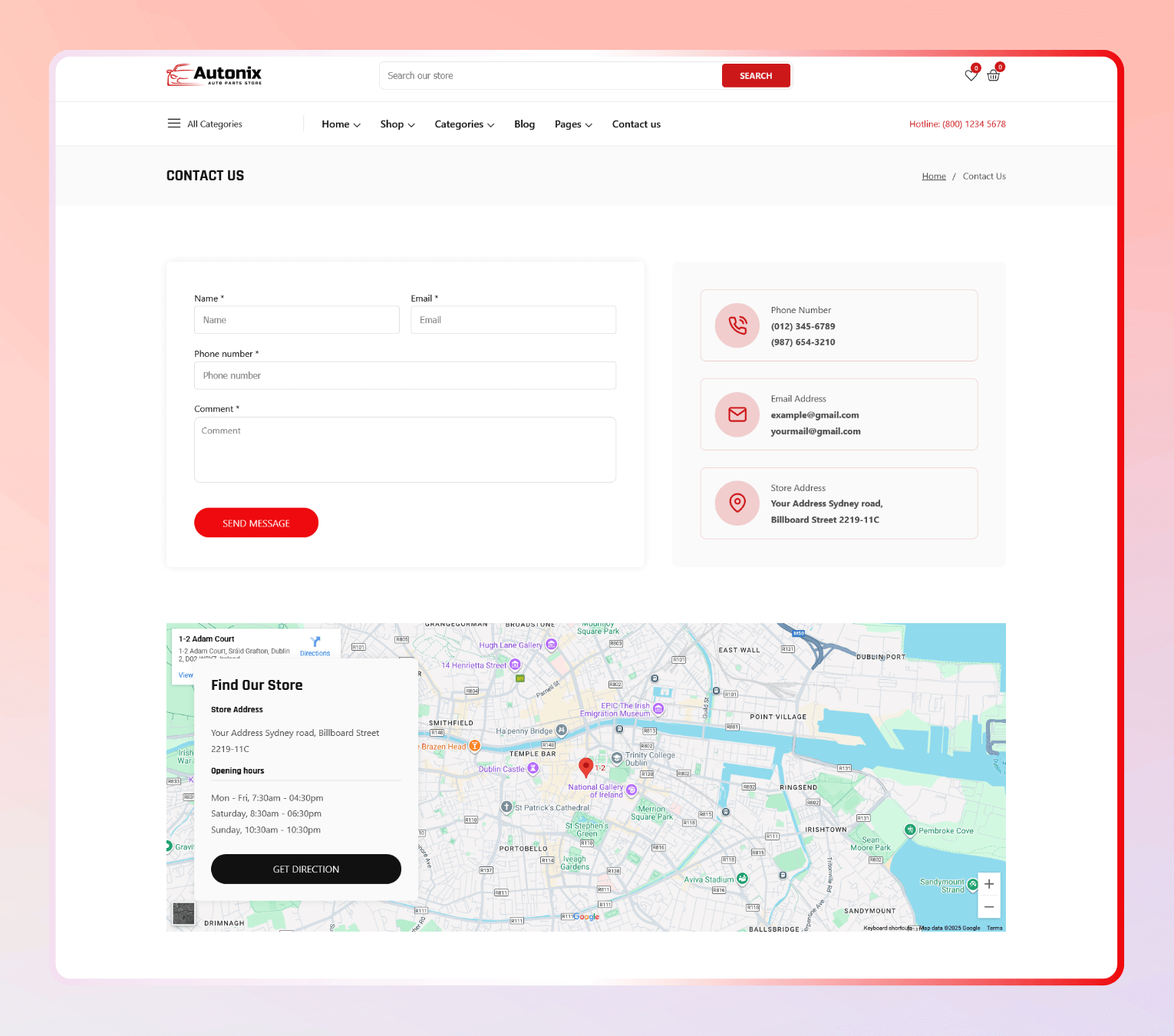 Autonix – Shopify Theme for Auto Parts