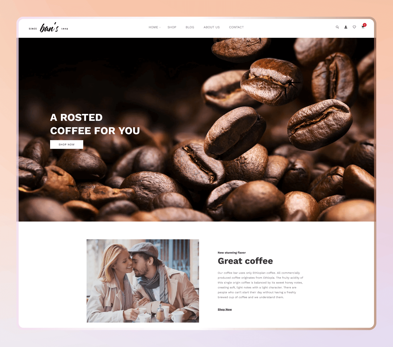 Bans – Shopify Theme for Coffee Brands, Tea Shops & Artisan Beverage Store