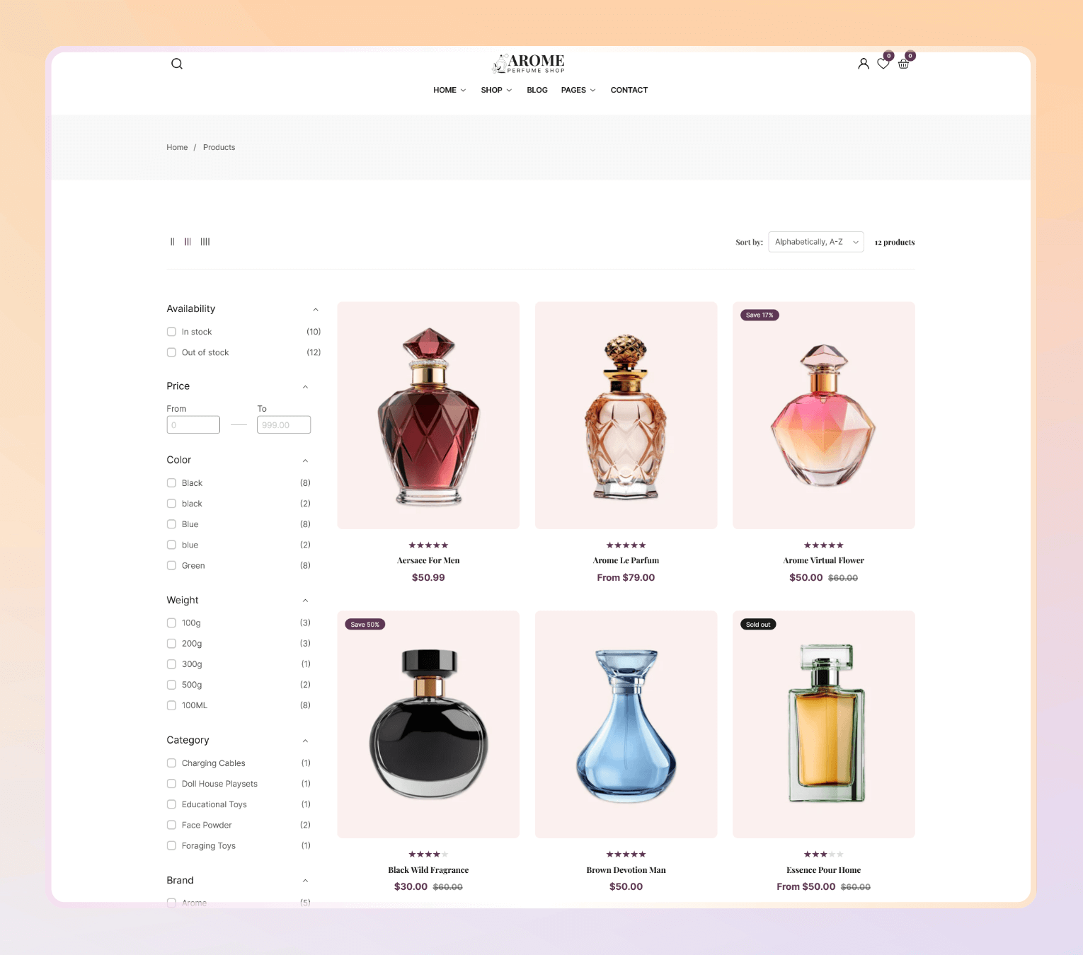 Arome - Modern Perfumes & Fragrance Store Shopify Theme