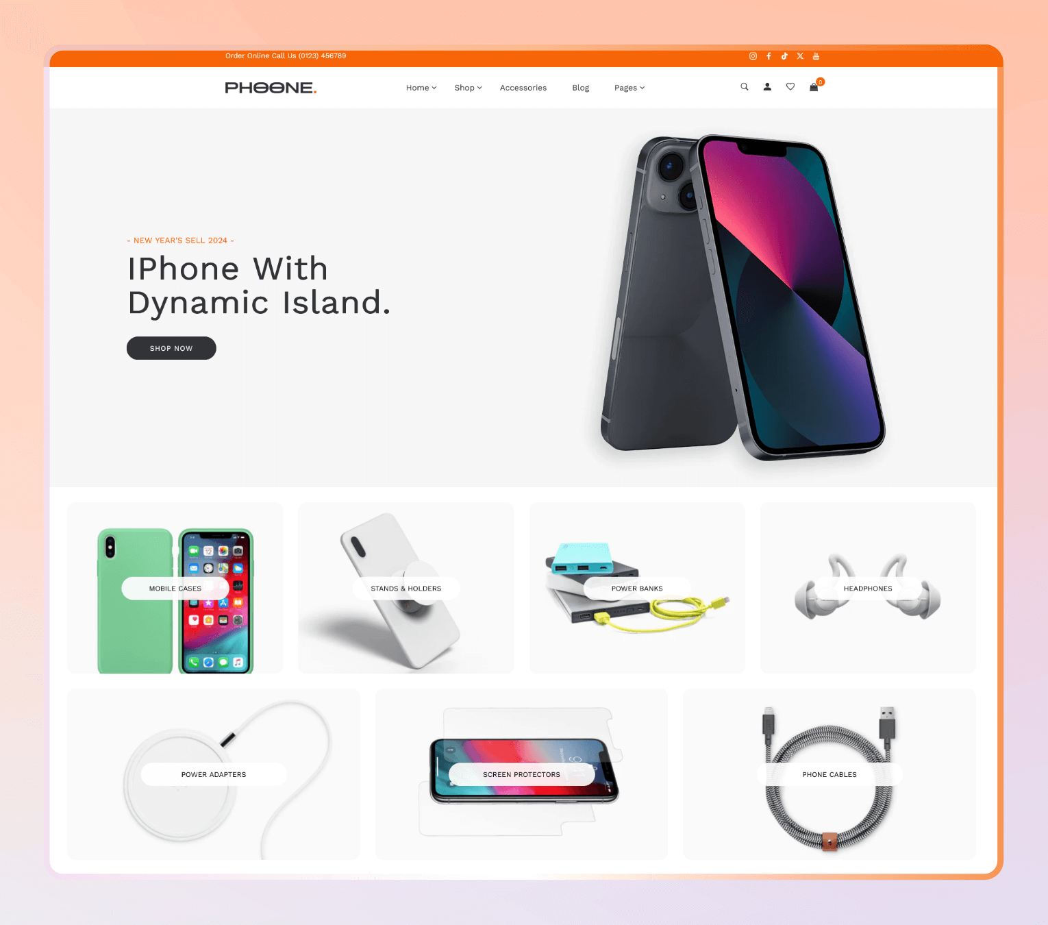 Phoone – Shopify Theme for Mobile Stores, Electronics Retailers & Tech Brands.