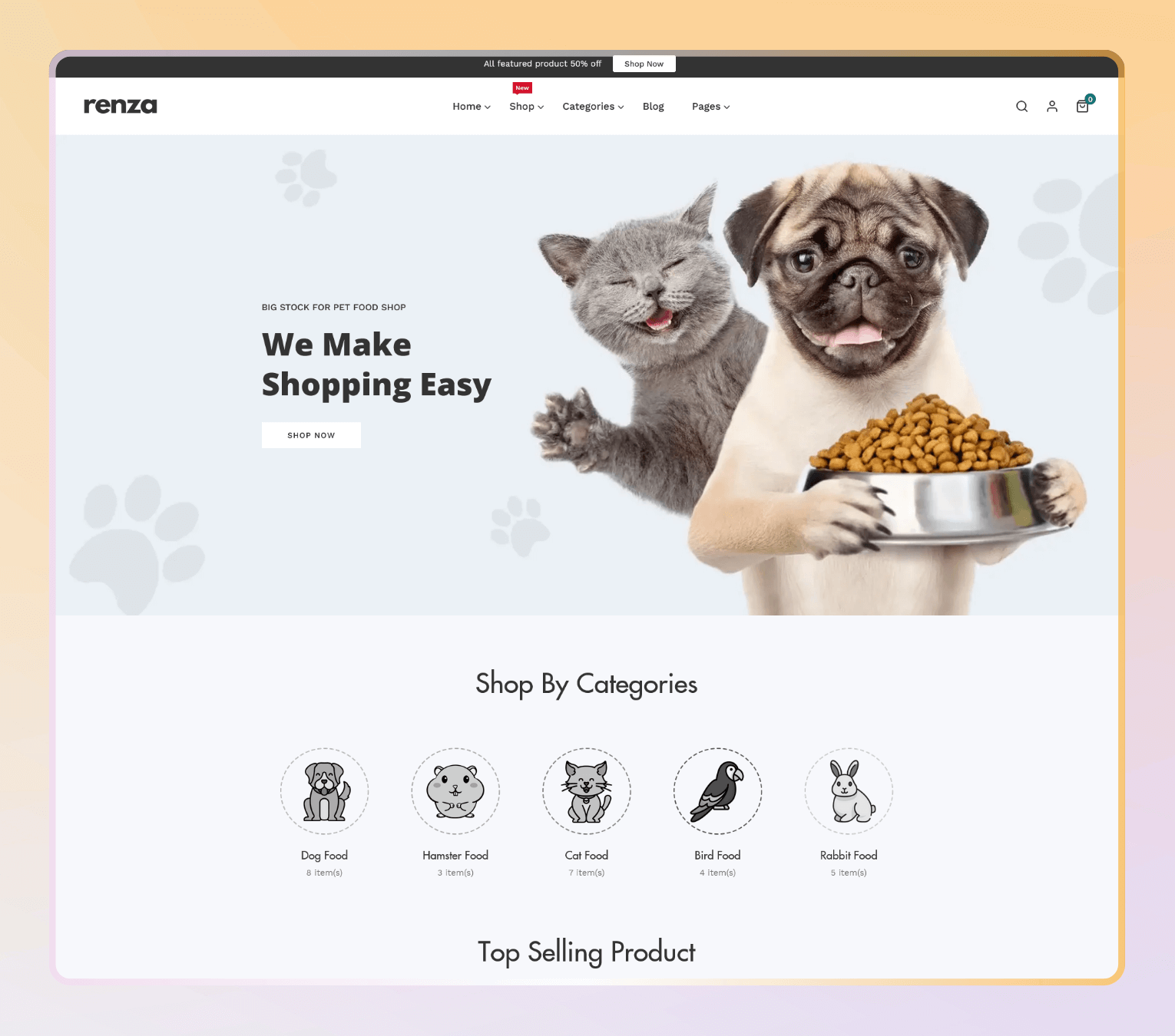 Renza – Minimal Multipurpose Fashion Shopify Theme for Apparel & Lifestyle Brands