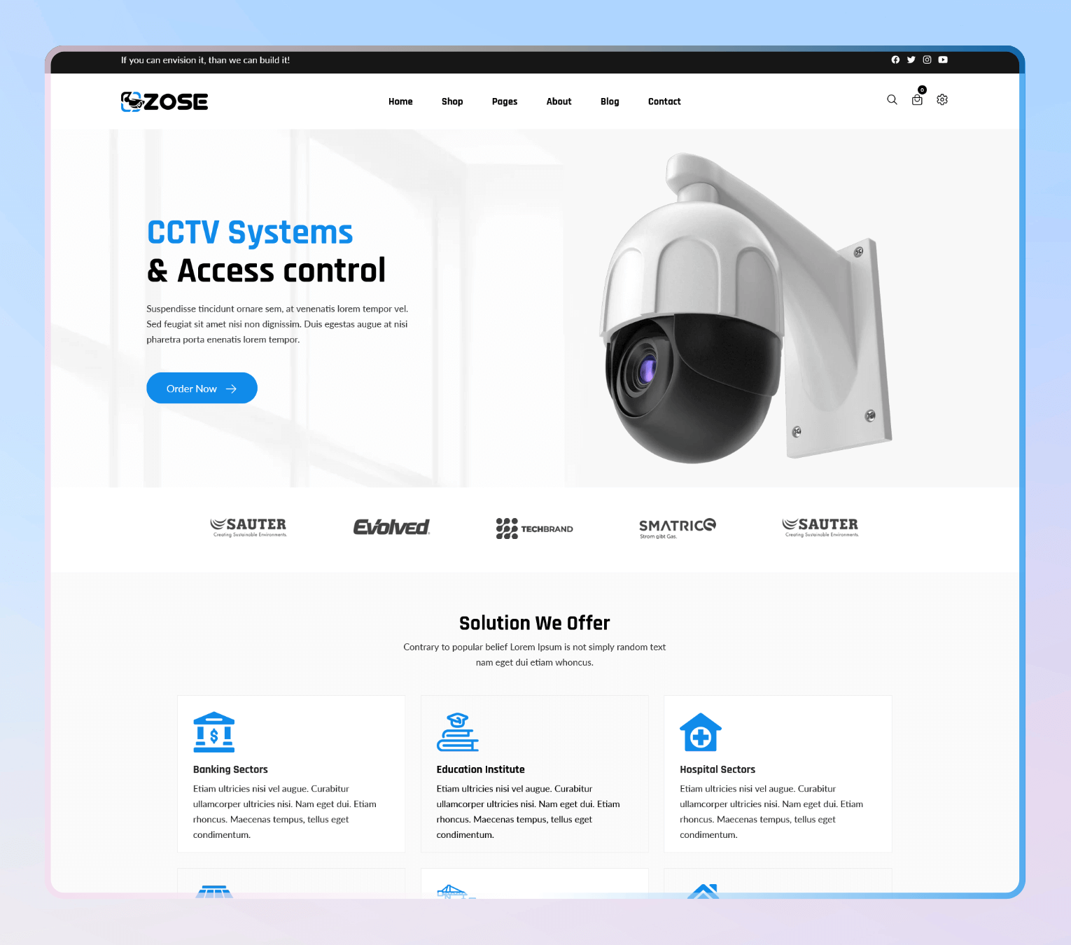 CCTV Shopify Theme for Security Systems & Electronics Stores