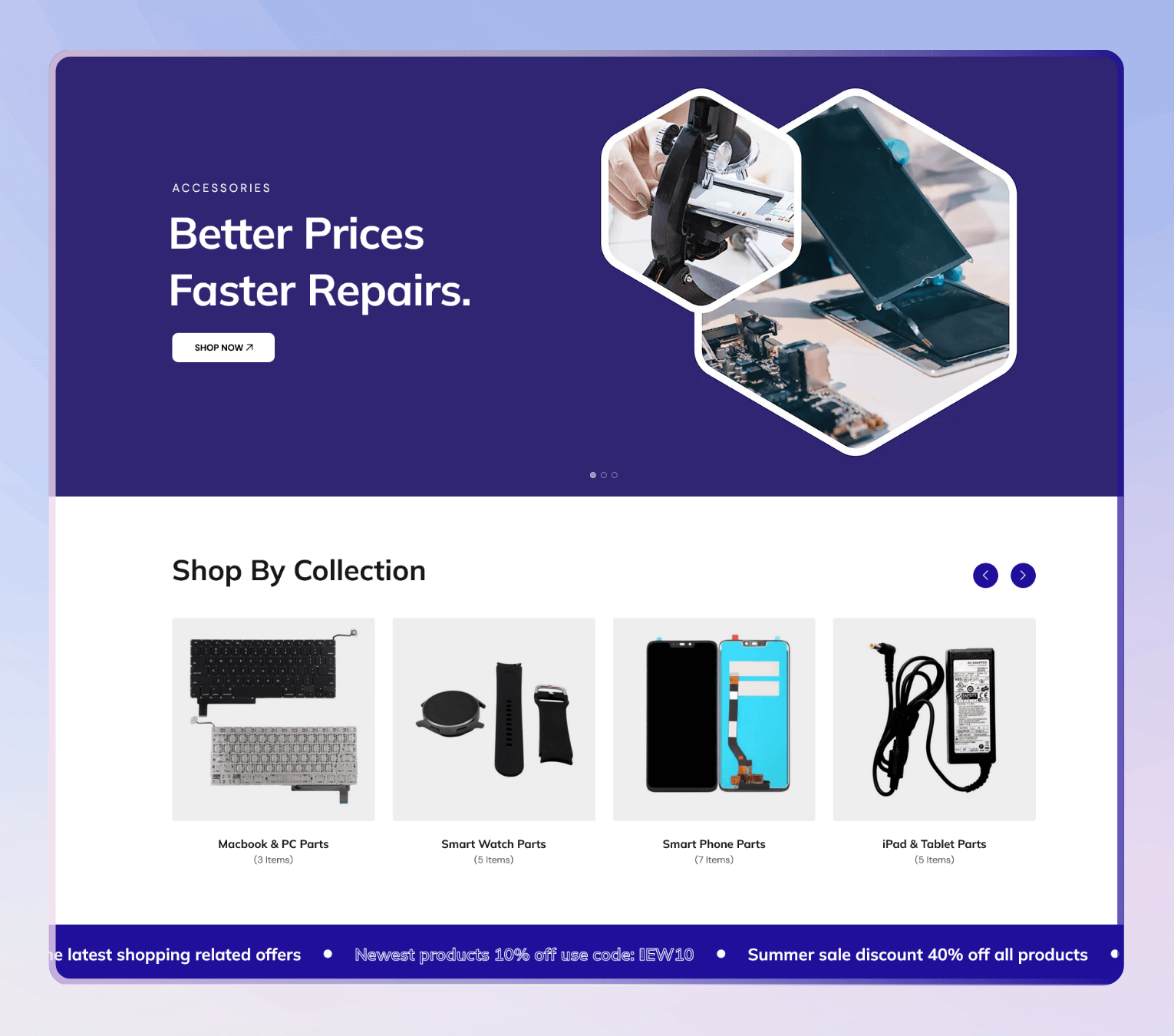Ropair – Shopify Theme for Electronics Repair Shops Mobile Services & Tech Support