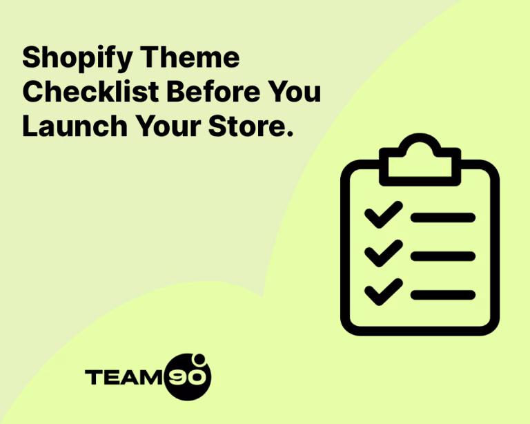 Shopify Theme Checklist Before You Launch Your Store