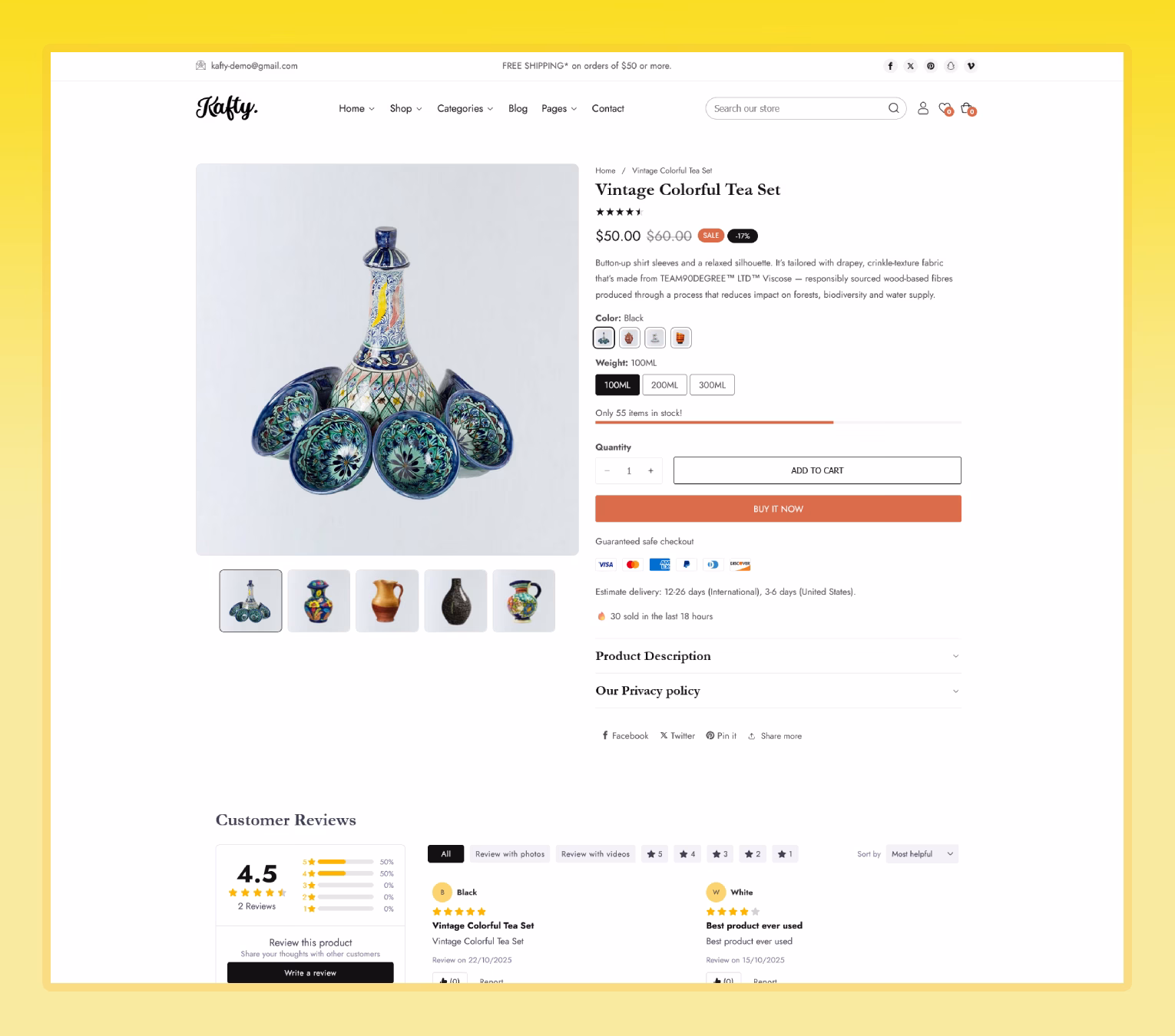 Handmade Shopify Theme