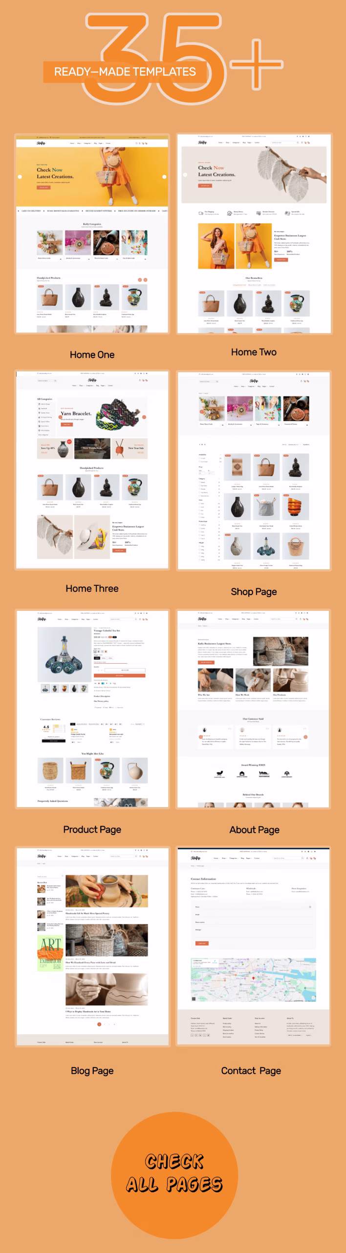 modern Handmade Shopify Theme